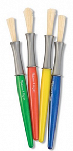 Набор из 4 больших кисточек для рисования (Melissa & Doug, 4117_md)